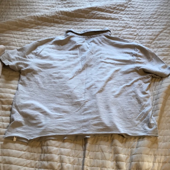 Cut Cropped Calvin Klein Jeans Collard Shirt - Picture 3 of 5